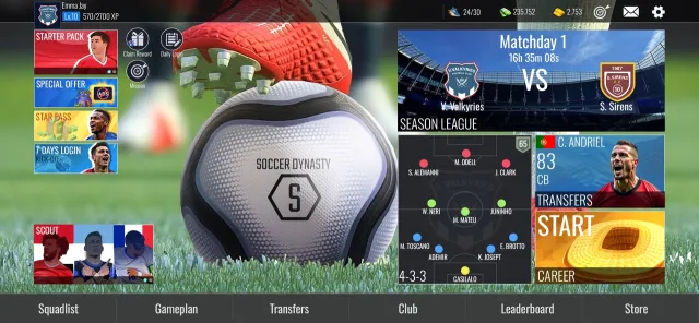 Soccer Dynasty: Club Manager | Games | XWorld