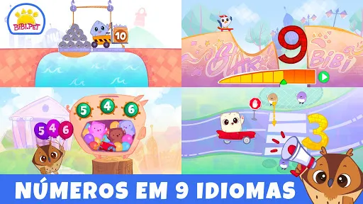 Bibi Números Aprender a Contar | Jogos | XWorld