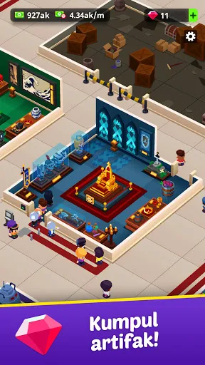 Idle Museum Tycoon: Art Empire | Permainan | XWorld