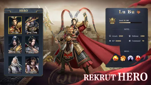 Three Kingdoms: Hero Legendari | Permainan | XWorld