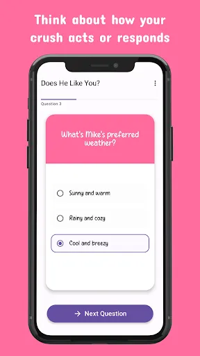 Does He Like You? Crush Test | Permainan | XWorld