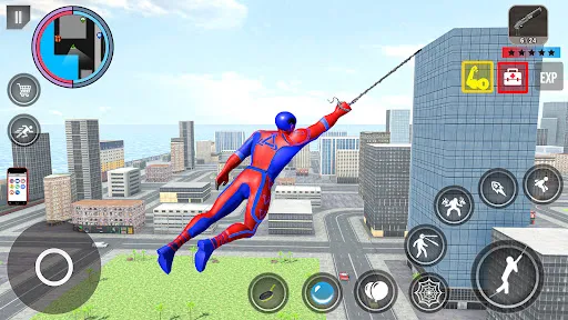 Spider Rope Action Game | Games | XWorld