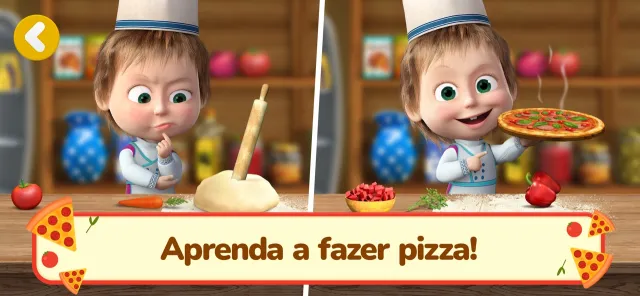 Masha e o Urso Pizza & Cozinha | Jogos | XWorld