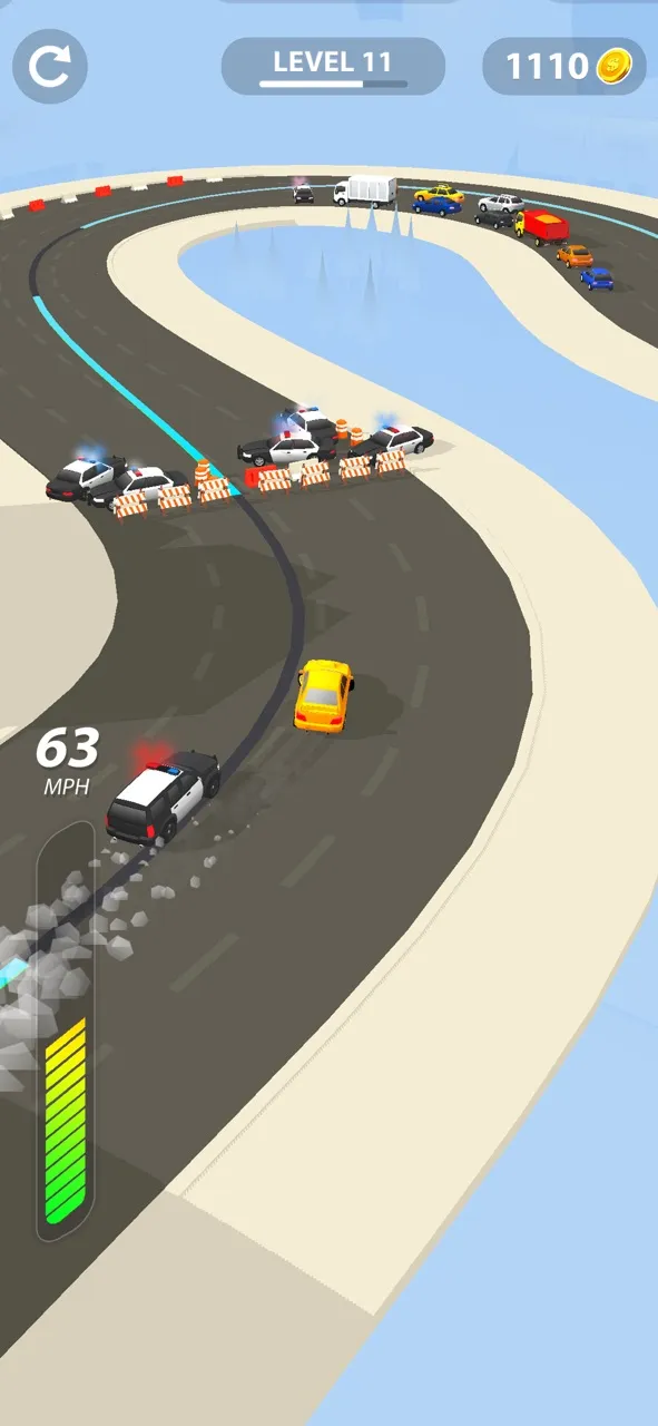 Line Race: Police Pursuit | Permainan | XWorld