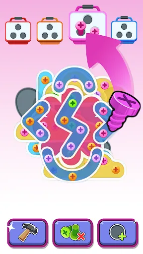 Screw Pin Jam Puzzle | juego | XWorld