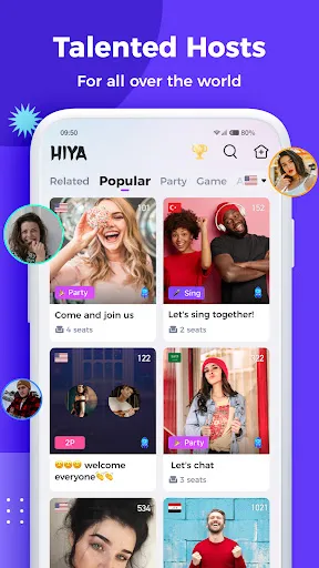 Hiya-Group Voice Chat | Games | XWorld