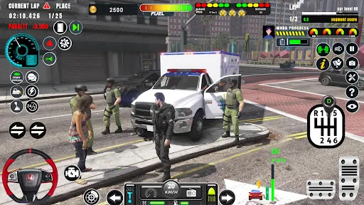 Cop Car Thief Chase Game | Permainan | XWorld