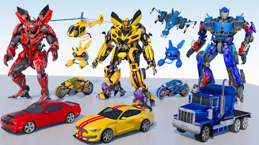 Flying Jet Robot Car Transform | Permainan | XWorld