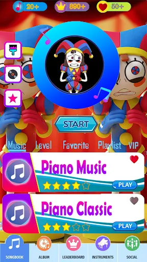 Digital Circus FNF Piano Tiles | Permainan | XWorld