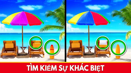 Tìm sự khác biệt: Phát hiện nó | 游戏 | XWorld