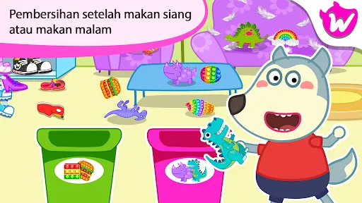 Wolfoo House Cleanup Life | Permainan | XWorld