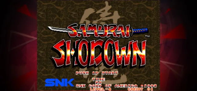 SAMURAI SHODOWN ACA NEOGEO | Игры | XWorld