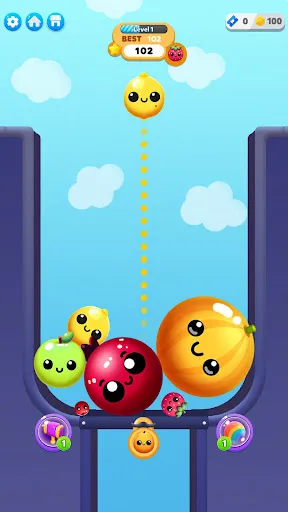 Fruit Merge-Juicy Melon Puzzle | Permainan | XWorld