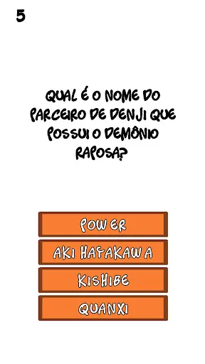 Chainsaw Man Quiz - Motosserra | Игры | XWorld