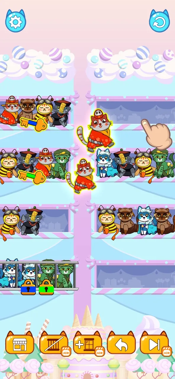 Cat Color Sort Puzzle | Игры | XWorld