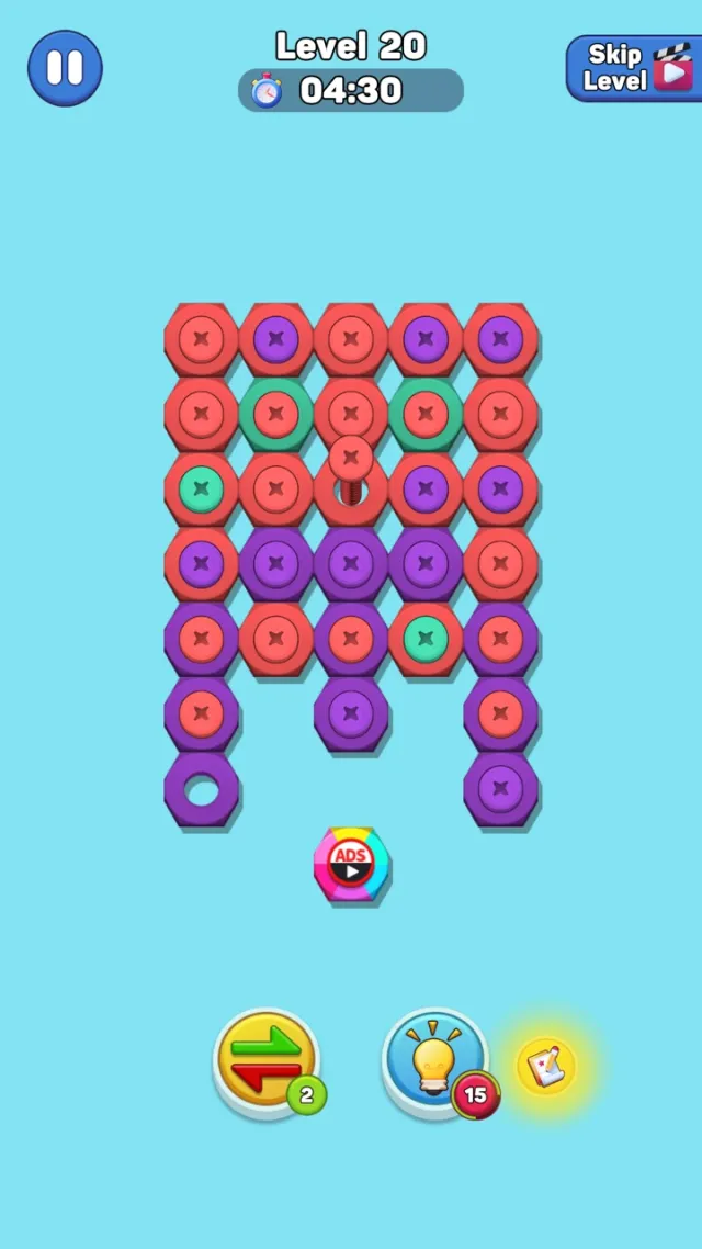 Nut n Bolt Sort: Color Puzzle | Games | XWorld