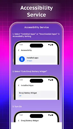 Emoji Battery Widget | เกม | XWorld