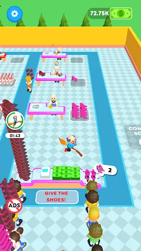 Laundry Rush - Idle Game | เกม | XWorld