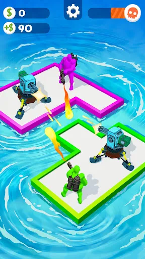 War of Rafts: бой на плотах | Игры | XWorld