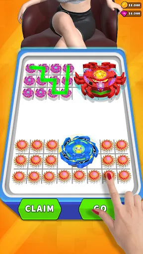 Spinner Merge Fighting Battle | Permainan | XWorld