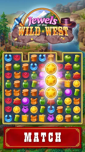 Jewels of the Wild West・Match3 | เกม | XWorld