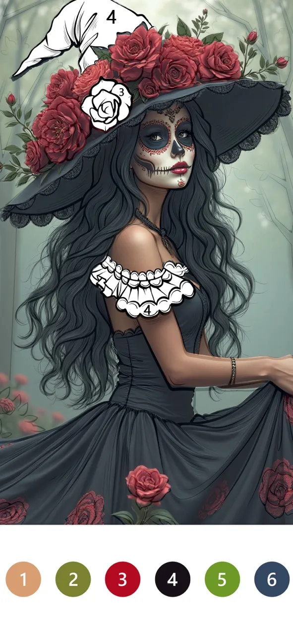 Macabre Color Paint By Number | Игры | XWorld