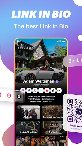 Linkme - Link in Bio Creator | 游戏 | XWorld