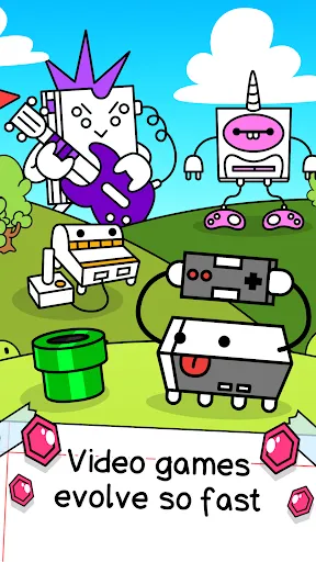 Video Game Evolution: Merge it | juego | XWorld