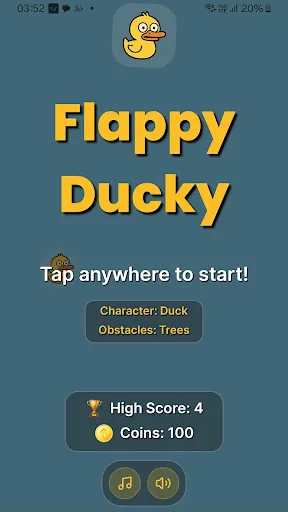 Flappy Ducky | 游戏 | XWorld