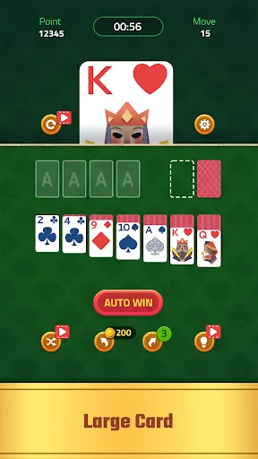 Big Card Solitaire | 游戏 | XWorld