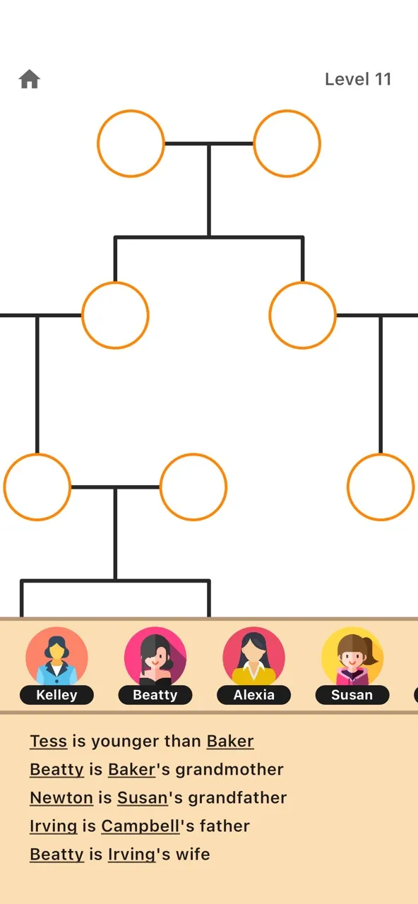 Family Tree - Logic Game | juego | XWorld