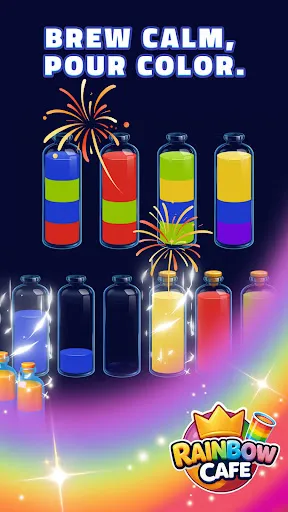 Rainbow Cafe: Color Sort | Games | XWorld