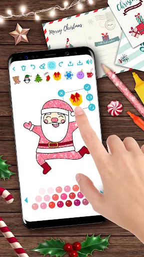 Раскраска Для Детей Новогодняя | Игры | XWorld