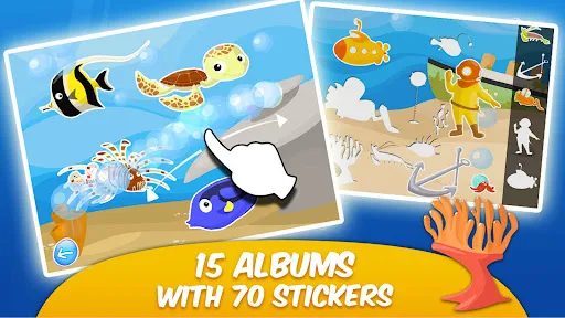 Ocean II - Stickers and Colors | Games | XWorld