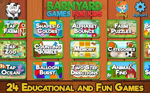 Barnyard Games For Kids | Games | XWorld