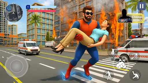 Super Hero Fight: Flying Game | Permainan | XWorld