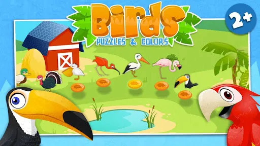 Birds - Kids Coloring Puzzle | Permainan | XWorld