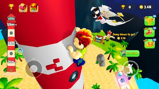 Climb and Jump Obby Tower | 游戏 | XWorld