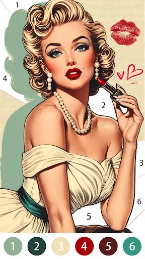 Vintage Color by Number Game | Игры | XWorld