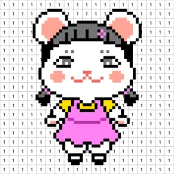 XWorld | Pixel Number Cute Art