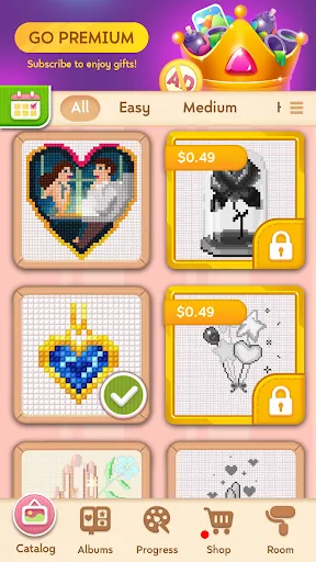 Craft Cross Stitch: Pixel Art | Games | XWorld