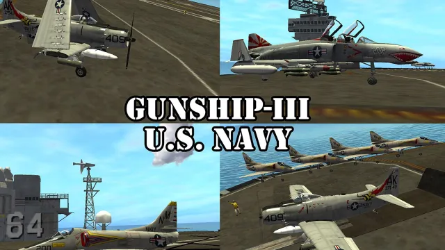 Gunship III - Combat Flight Simulator - U.S. Navy | Permainan | XWorld