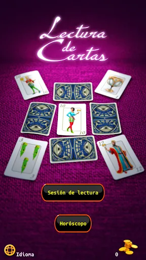 Lectura de cartas | juego | XWorld