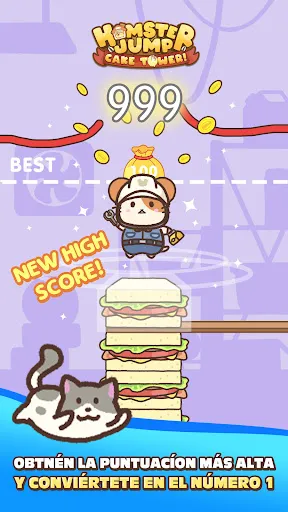 Hamster Jump: Cake Tower! | juego | XWorld