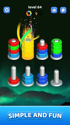 Nuts Bolt Sort - Screw 3D | Permainan | XWorld