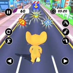 XWorld | Cat Run : Tom Subway Runner 3D