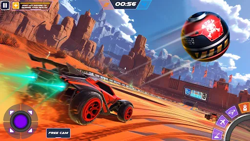 Rocket Car Ball Soccer Game | Jogos | XWorld