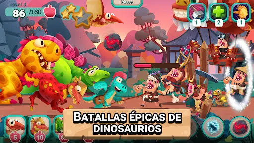 DINO BASH: Viaje en el Tiempo | juego | XWorld