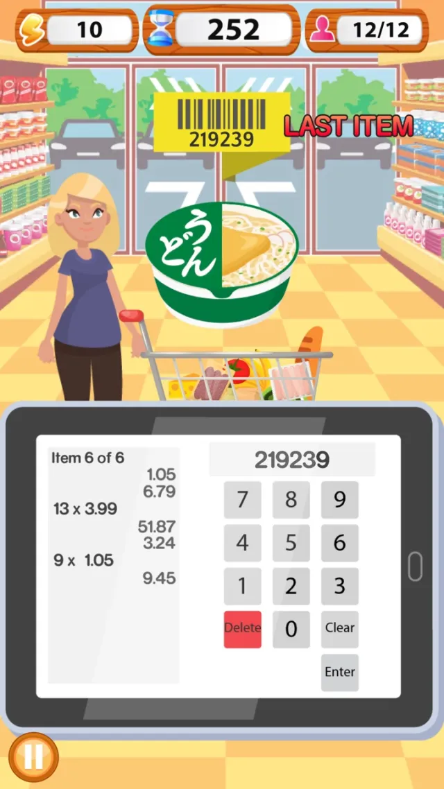 Supermarket Cashier Simulator | Permainan | XWorld