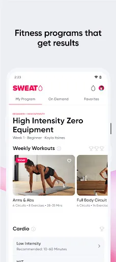 Sweat: Fitness App For Women | Games | XWorld